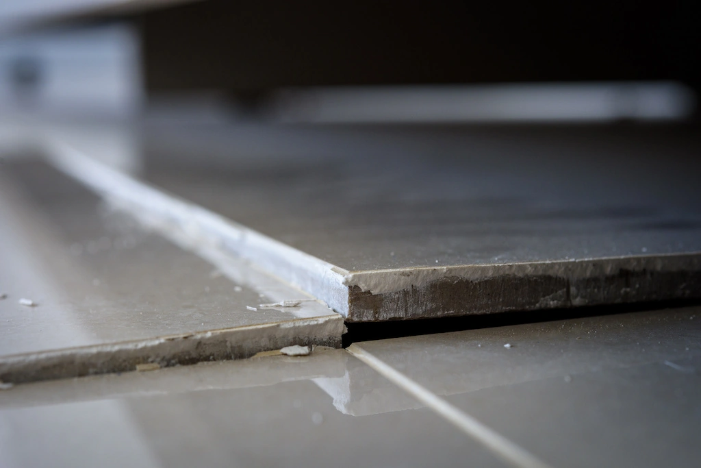Check for asbestos tiles under carpets when renovating